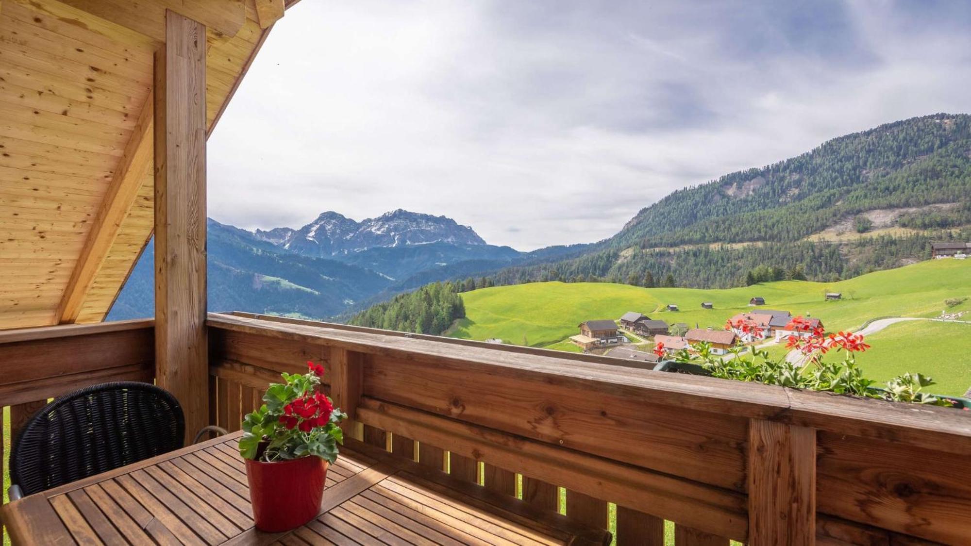 Agriturism Gscnara Appartement Sankt Martin im Turm Buitenkant foto